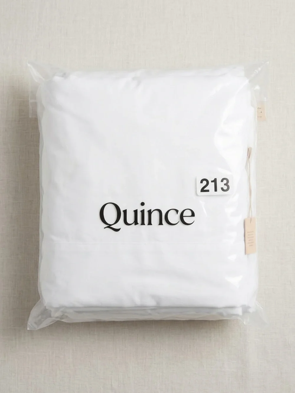 NWT Quince Organic Bamboo Sheet Set - Queen (Fitted & Flat Sheets ONLY - White)